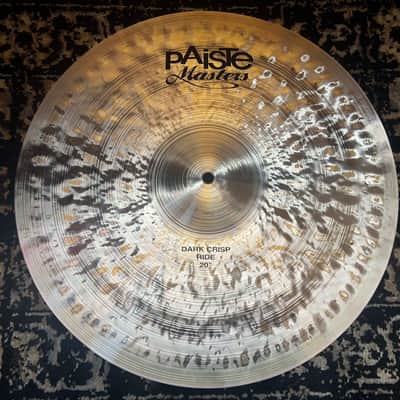 Paiste 20" Masters Dark Crisp Ride Cymbal - Traditional image 1