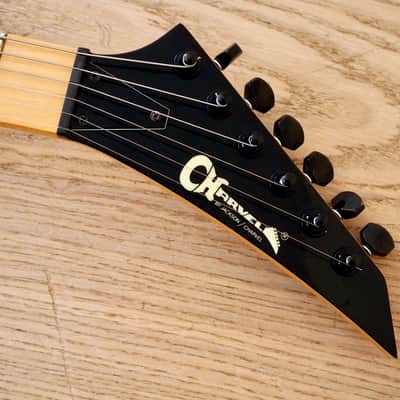 1980s Charvel by Jackson Model 1 Super Strat Vintage Electric Guitar Red, Japan image 4