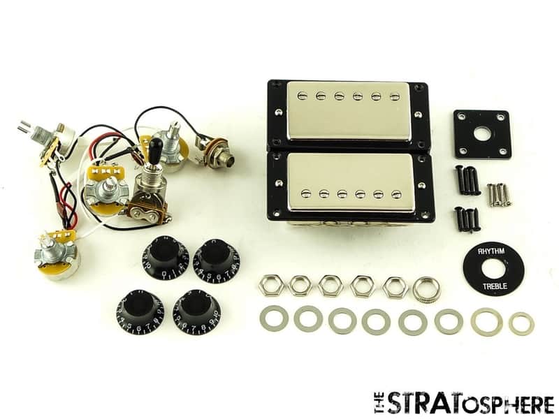 Epiphone Les Paul Special Double Cut PICKUPS POTS KNOBS Probucker 2 & 3 image 1