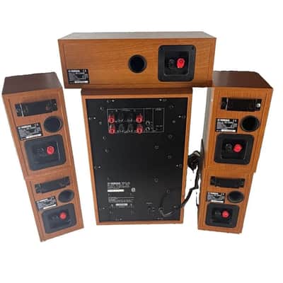 Rare Yamaha NS-10MMT 5.1 Surround System White Cone + YST-SW45 Sub — NS-10 Grammy Legacy image 3