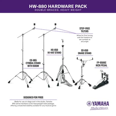 Yamaha HW-880 800 Series Hardware Pack (CS-865X2, HS-850, SS-850, FP-9500C) image 3