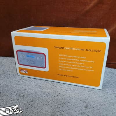 Tangent Quattro MKII Red AM/FM Radio Used image 2