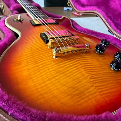 Gibson Les Paul Custom Plus 1997 Cherry Sunburst + OHSC image 21