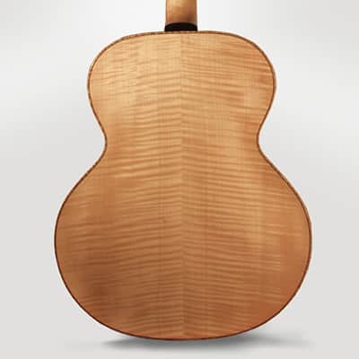 John Monteleone Speciale Arch Top Acoustic Guitar (2010), ser. #252, original brown hard shell case. image 2