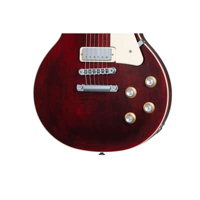 Gibson Les Paul Deluxe 70s Wine Red - Single Cut Electric Guitar image 6