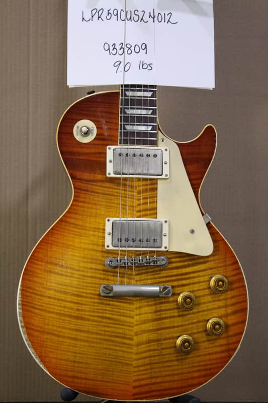 Gibson Custom Shop Heavy Aged '59 Les Paul Standard - Soft Carmine Fade w/OHSC (LPR59CUS24012) image 1