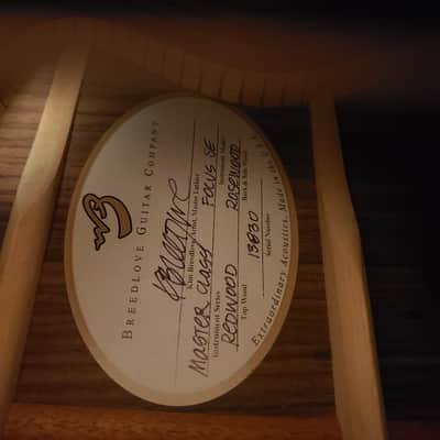 Breedlove FOCUS SE [Master Class] | EIR / Redwood |Serial No. 13830 | Signed Kim Breedlove image 23