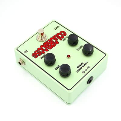 1/1 Limited Edition BC109C 18v or 9V  ColorBoost - Power Boost Gilmour Tone Handmade Point to Point Guitar Pedal Mint Green image 5