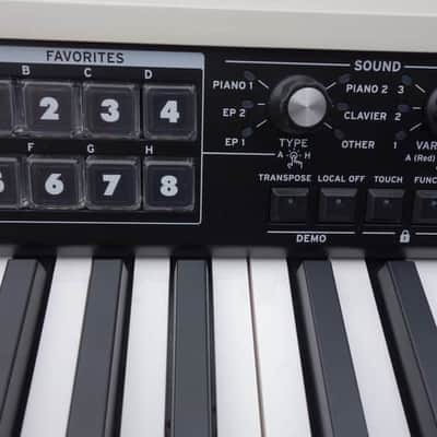 Korg SV2-88S + on board sound system 2018 - Cream with Korg stand image 5