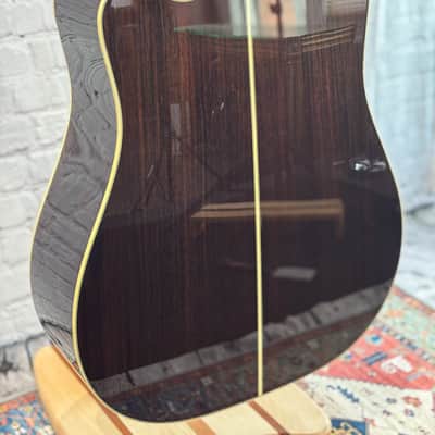 Takamine P5DC Pro Dreadnought Cutaway Acoustic/Electric Guitar Natural image 9