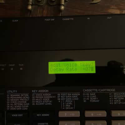Yamaha RX7 Digital Rhythm Programmer 1987 - Black image 6