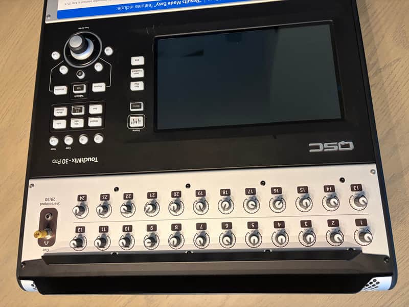 QSC TouchMix-30 Pro Touch Screen Compact Digital Mixer