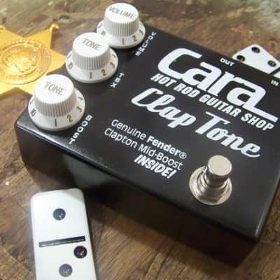 Cara Clap Tone Fender Clapton Mid-Boost Preamp Pedal image 4