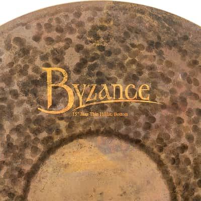 Meinl Cymbals B15JTH Byzance Jazz Thin Hihat - 15" image 10