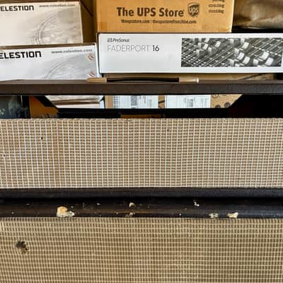 Fender 1970s Bassman 100 or Twin Reverb Empty Head Shell Cabinet image 2