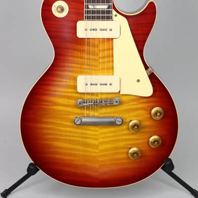 Used 2026 Gibson Custom M2M '59 Les Paul Standard P90s Washed Cherry Sunburst Murphy Lab Ultra Light Aged image 1
