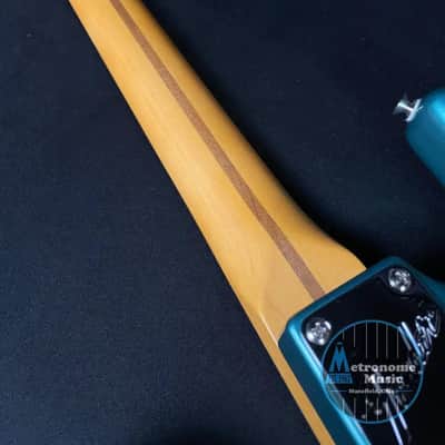 Fender American Professional Classic Stratocaster - HSS, Faded Sherwood Green Metallic image 6