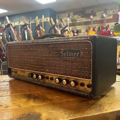 Selmer Truvoice Treble N Bass 50 Fifty Valve Amplifier Head 1960's image 2