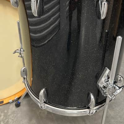 Gretsch Broadcaster 2016 - Black and gold sparkle image 7