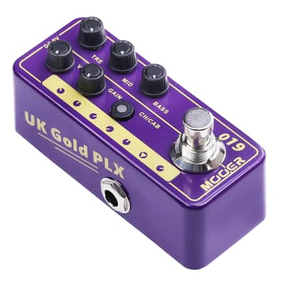 Mooer Micro Preamp 019 UK Gold PLX image 2