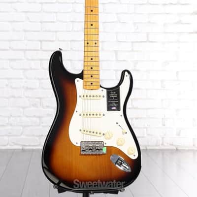 Fender American Vintage II 1957 Stratocaster Electric Guitar - 2-Color Sunburst (StratAV2572TSd1) image 1