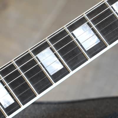 2023 Gibson Custom Shop Les Paul Custom w/ Slim Taper Neck Electric Guitar Black Ebony + COA OHSC image 10