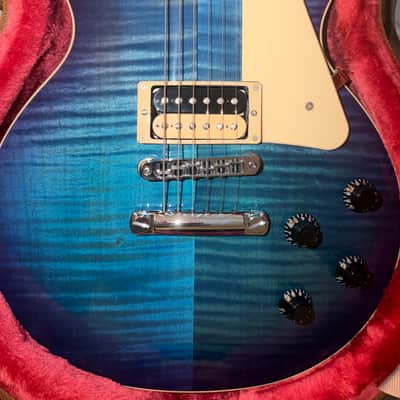 2021 Gibson Les Paul Traditional Pro V - Blueberry Burst image 2
