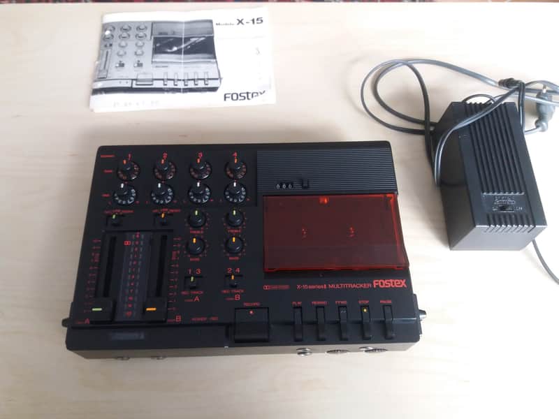Fostex X-15 Analog 4 Track Recorder | Reverb Fostex X-15 Analog 4 Track Recorder | Reverb