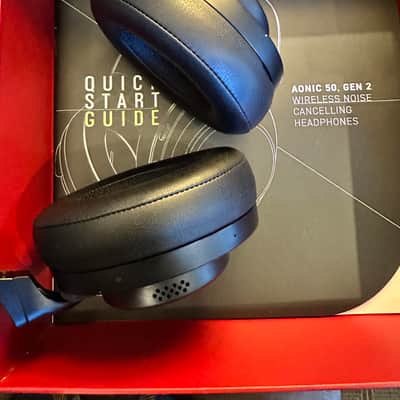 Shure AONIC 50 Wireless Noise Cancelling Headphones 2022 - Present - Black image 5
