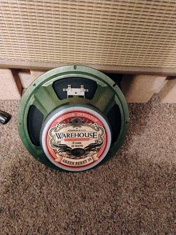 Warehouse guitar speakers Green Beret 2025 - Green image 1