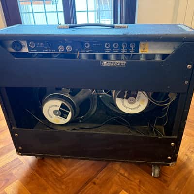 Fender Pro Reverb 2-Channel 40-Watt 2x12" Guitar Combo 1975 Silverface (no master knob) image 2