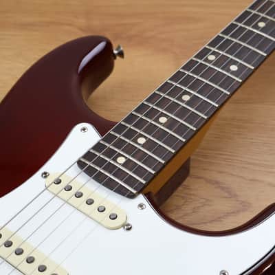 2025 Fender Player II Stratocaster (Transparent Cherry Burst) image 5