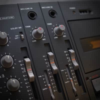 Serviced TASCAM Porta 03 mkII 4 Track Cassette Recorder (New Belts) image 10