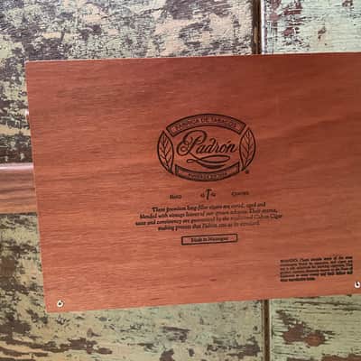 Taconic #218 4 String Electric Cigar Box Tenor Ukulele - Padron 1964 No. 4 image 14
