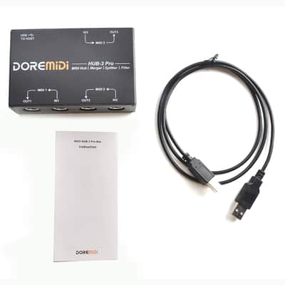 DOREMiDi MIDI HUB-3 Pro Supports Connecting MIDI DIN Devices To Computers MIDI Port Routing and MIDI Message Filtering image 4
