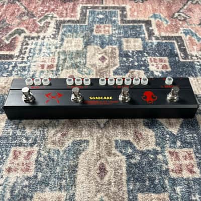 SONICAKE Sonicbar Black Hammer Combined Stage Effects Delay Chorus Distortion Boost Guitar Multi Effect Pedal! image 2