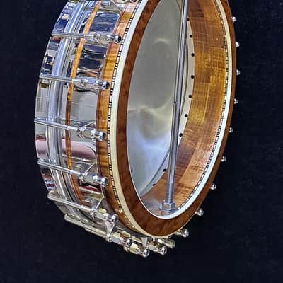 Wildwood Troubadour Open Back Banjo with Bracket Band & Superior Hard Case image 10
