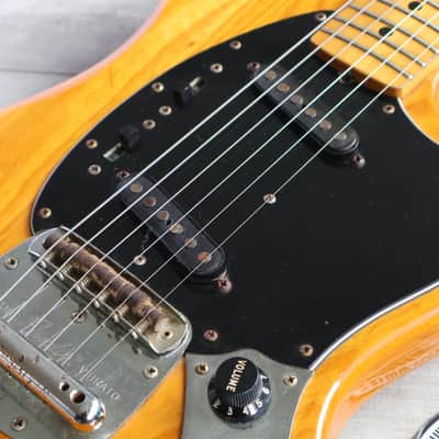 1978 Fender USA Mustang (Natural) image 5