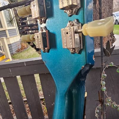 Gibson Les Paul Studio 2002 - Blue Teal Flip Flop image 14