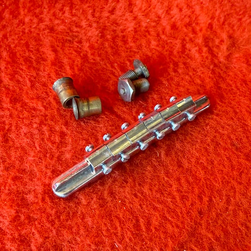 1960 Guild Hagstrom guitar bridge Chrome