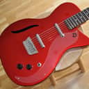 DANELECTRO 56 Vintage Baritone Metallic Red / Made In Korea / Single Cut Semi Hollow True Baritone Guitar / '56 DGB56 / 098352