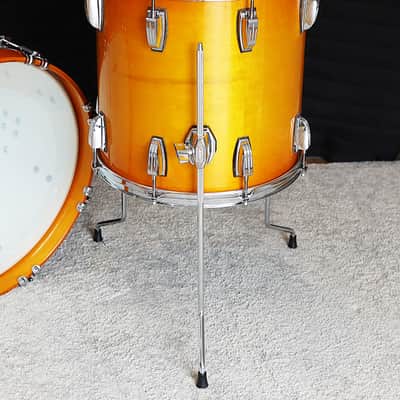 Ludwig Classic Maple Jazzette 18" / 12" / 14" & Snare Drum Set w/ VIDEO! Bop Kit Outfit Rounded Edges image 7