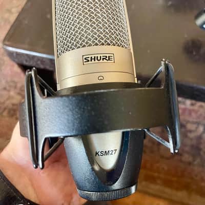 Shure KSM27 Large Diaphragm Cardioid Condenser Microphone 2000s - Champagne image 3