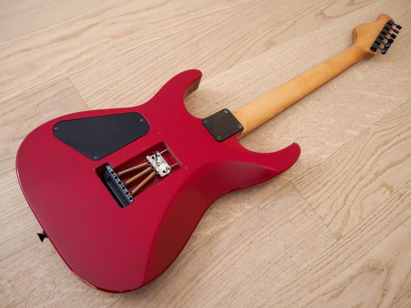 1990s Charvel San Dimas Series SD-37 Vintage Cherry Sunburst Flame