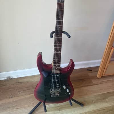 Fernandes Unknown 90s? - Pink exterior with black burst in center image 1