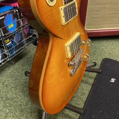 Dean Soltero Standard guitar in trans amber - Made in Korea image 15