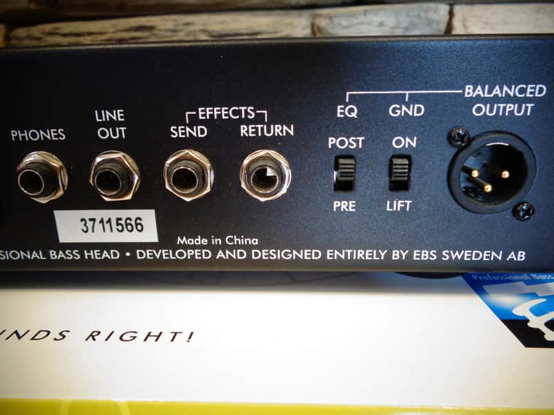 EBS Reidmar 250 Bass Amp 250 watts w/ original box | Reverb