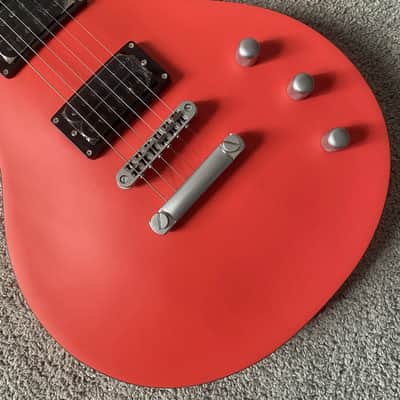 Xavier Matte Pink Single Cut Electric Guitar, Mahogany Body, Maple Neck, Rosewood Fingerboard image 14