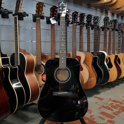 Fender Dg 5 Dreadnought Acoustic Black | Reverb