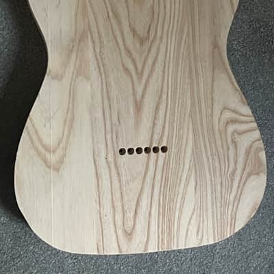 Fender Unfinished Ash '51 Vintage Style Telecaster Body 4lb 14oz image 8